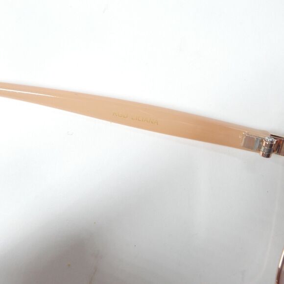 Versace V1969 Italia RGD Liliana Sunglasses Rose Gold Peach Cateye - Picture 16 of 16